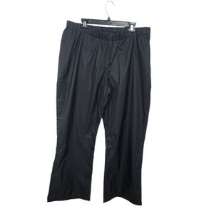 Columbia Omni-Tech Waterproof Breathable Black Pants Men's Size 1X NWT